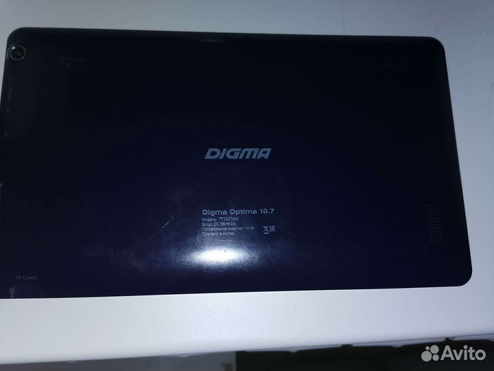 Планшет Digma optima 10.7