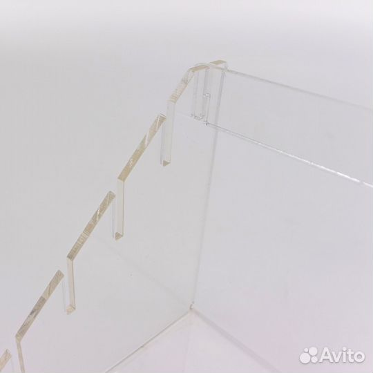 Подставка под ножи 122х120х120мм, прозрачный