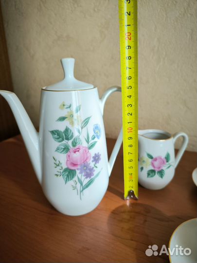 Сервиз кофейный фарфор ГДР