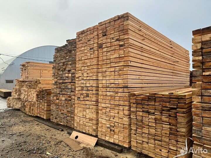 Пиломатериал 25x 100x 6000