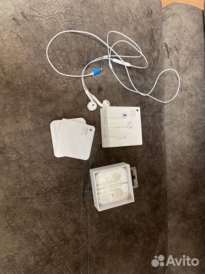 Наушники apple earpods Lightning как новые