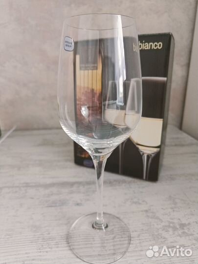Набор бокалов для белого вина Bianco Crystal