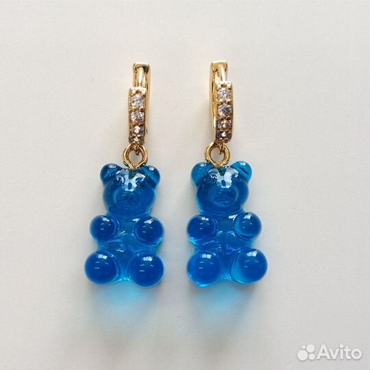 Серьги мишки