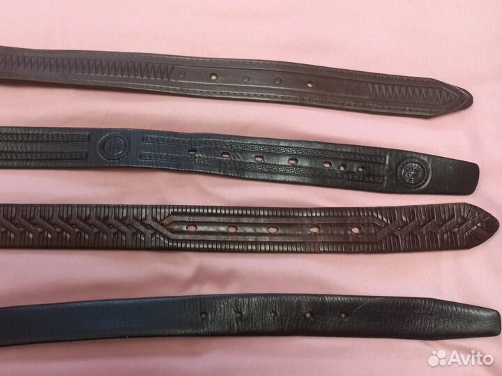 Ремни мужские кожаные бу