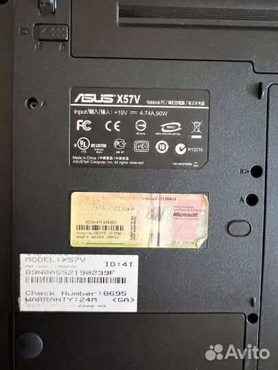 Ноутбук Asus