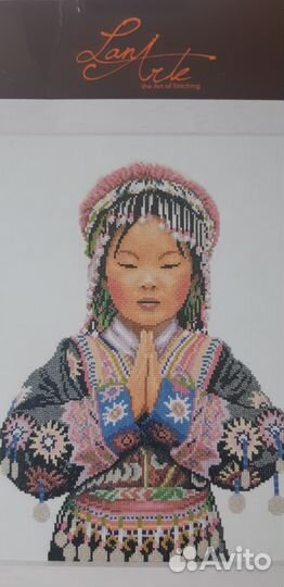 Набор для вышивания крестом.Мережка.Ланарт