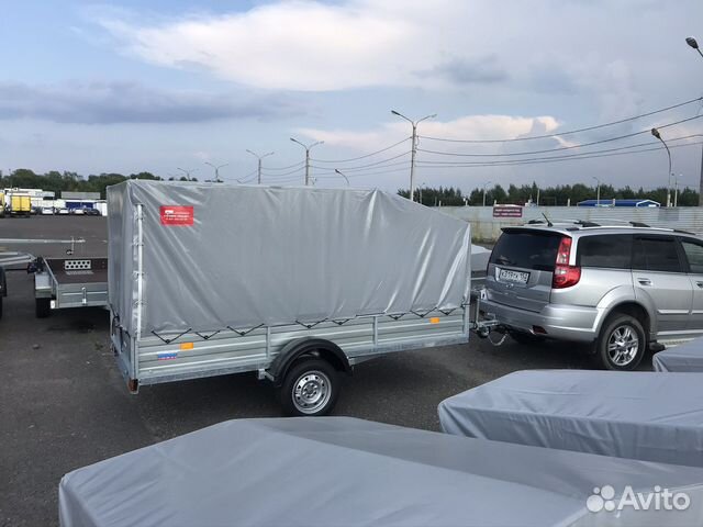 Прицеп Русич 3,5х1,5 с тентом 1,5м в Ульяновске