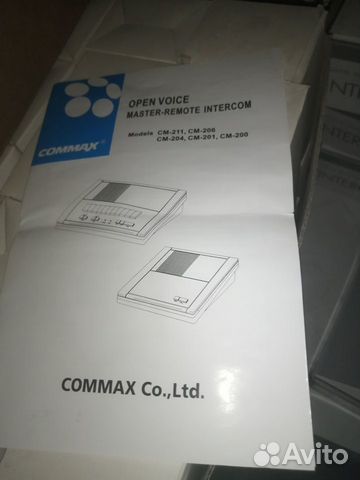 Commax CM-200 переговорное устройство объявление продам