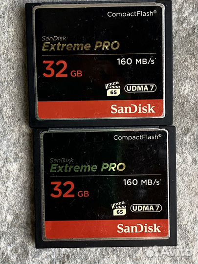 Карта памяти sandisk extreme pro фото CompactFlash