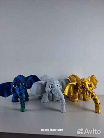 Слоник из Pla пластика