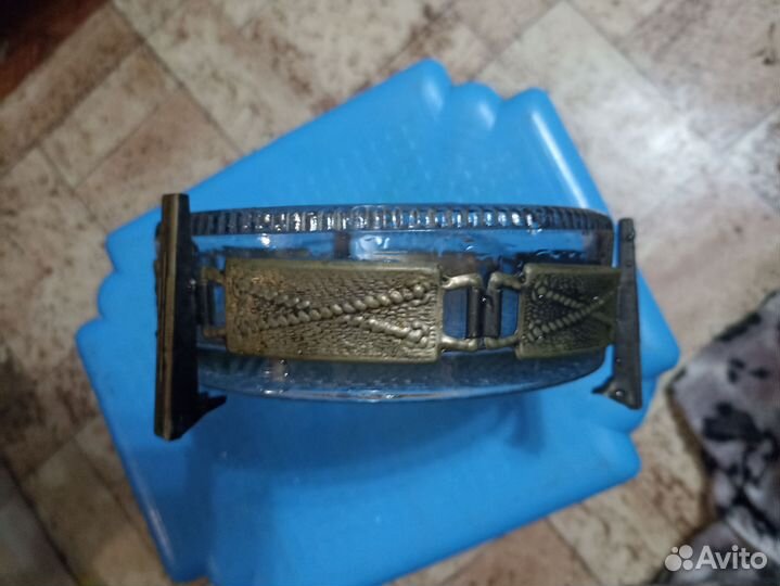 Пепельница СССР бронза