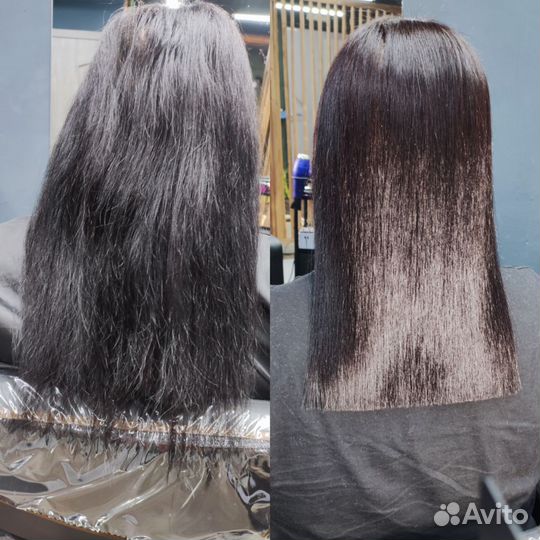 Кератиновое выпрямление волос/Ботокс/ Коллаген