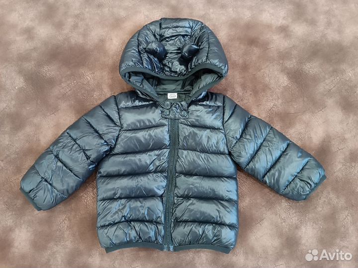 Куртка чёрная размер 80