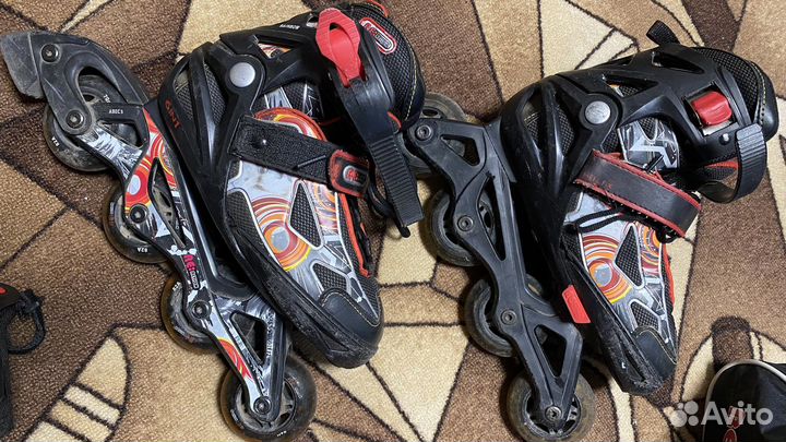 Детские ролики и защита