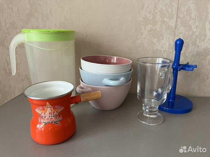 Посуда кувшин пиалы турка