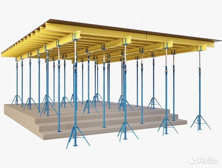 Опалубка перекрытия Стойка телескопическая