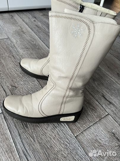 Сапоги женские зимние натуральная кожа