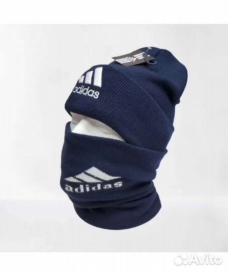 Комплект шапка и снуд для мальчика