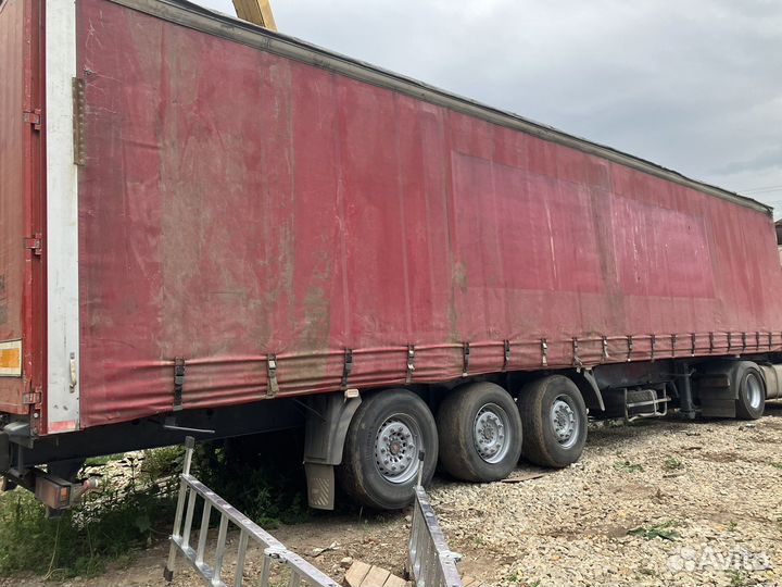 Полуприцеп шторный Samro S338FH, 2001