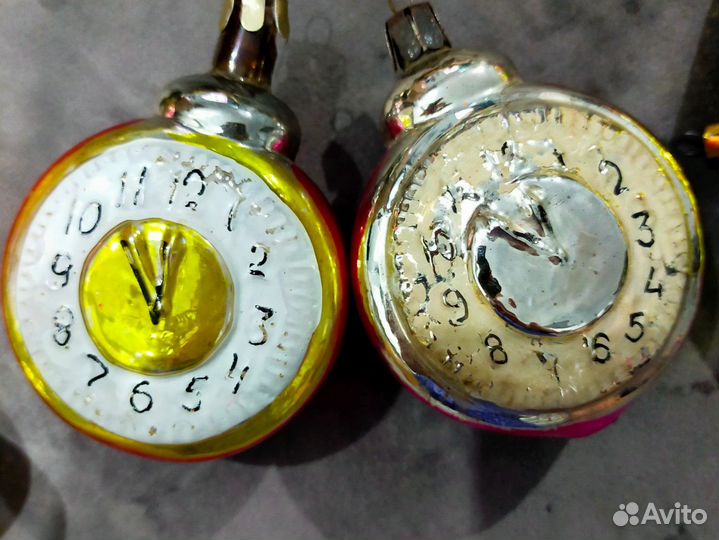 Елочные игрушки СССР