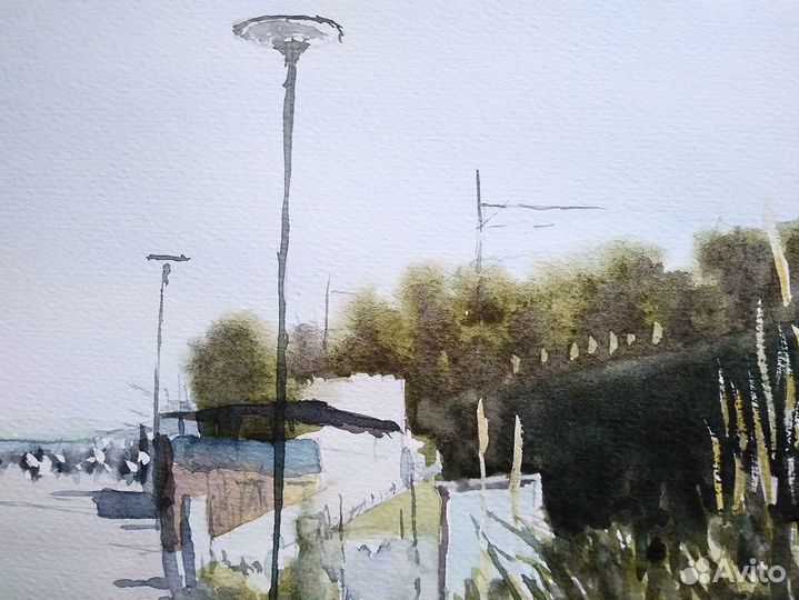 Акварельная картина 