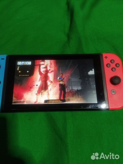 Nintendo Switch v2, чип, 128гб, Mortal Kombat 1