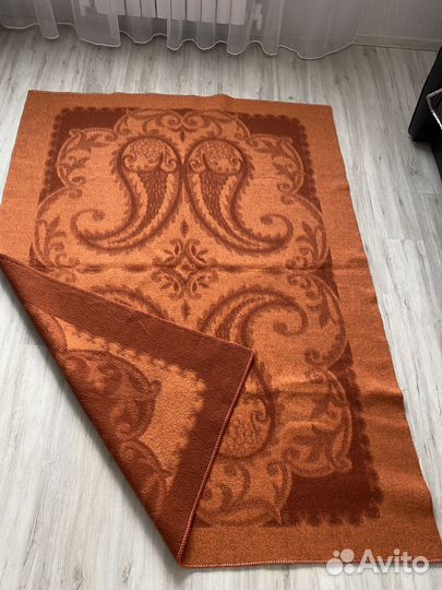 Одеяло шерстяное и плед(покрывало)б/у