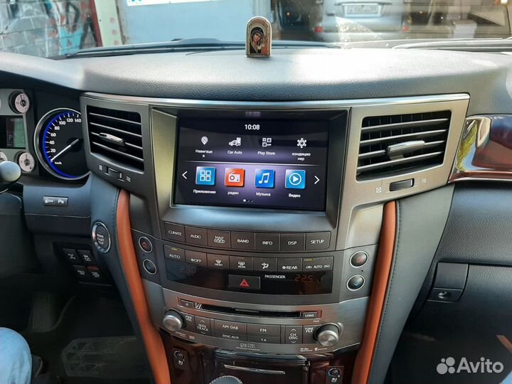 Магнитола андроид для Lexus LX 570 2007-2015