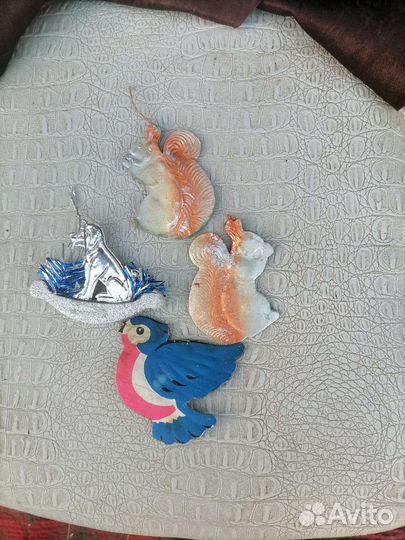 Елочные игрушки СССР