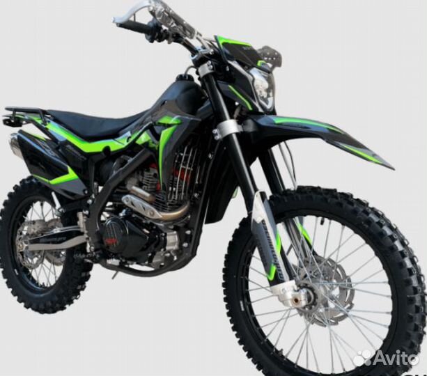 Эндуро / кроссовый мотоцикл BSE Z6 Neon Track (025