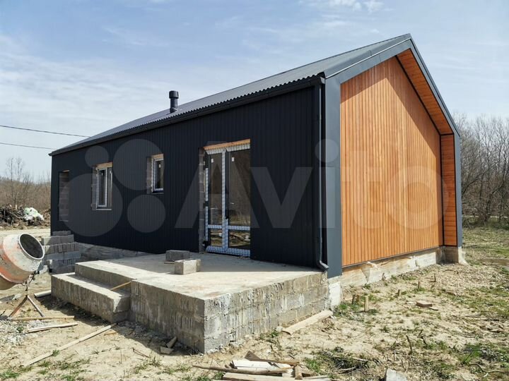 Дом 70,5 м² на участке 8 сот.