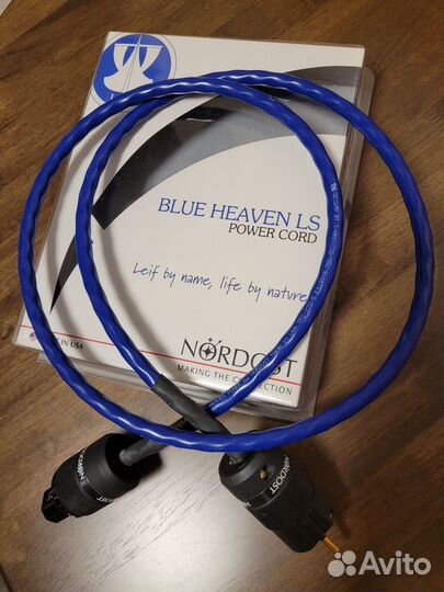 Nordost Leif Series Blue Heaven LS Power Cord 1.5m