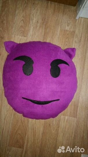 Смайлик подушка