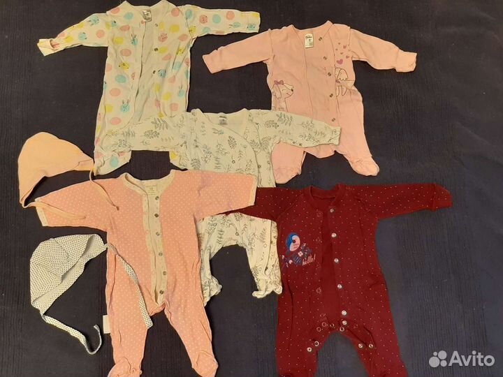 Детские вещи от 0 до 6мес