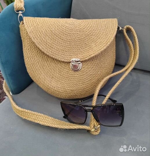 Сумка из джута