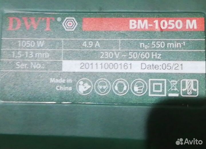 Дрель DWT BM-1050 M 5.1.6