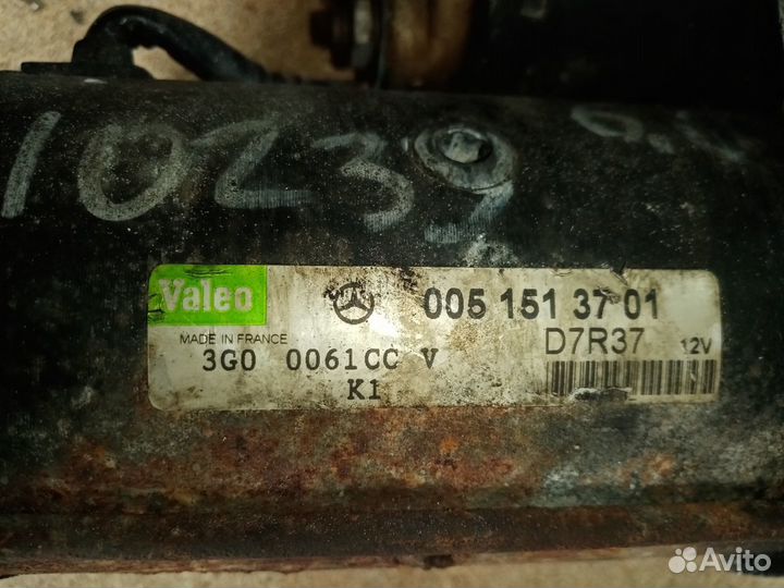 Стартер mercedes w220