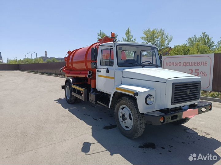 Газ 3309 Ассенизатор Илосос