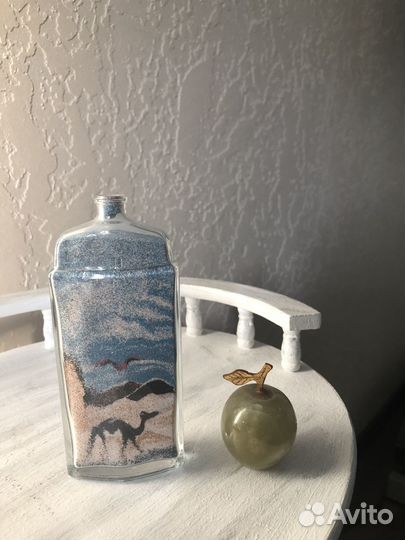 Вазы(икея) с морским декором,бутылочка с пескои,др