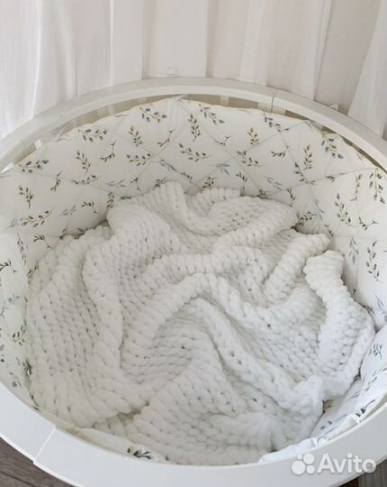 Бортики в кроватку тонкие