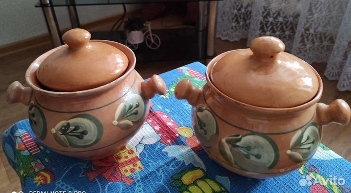 Горшки для запекания ссср, все в наличии,на фото