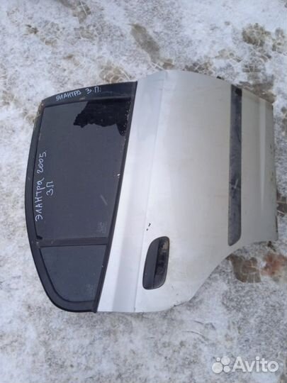 Дверь задняя правая hyundai elantra xd