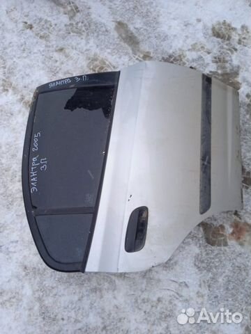 Дверь задняя правая hyundai elantra xd