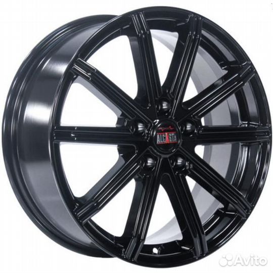 Диски Alcasta M64 7x17 5*114.3 ET45 DIA54.1 BK Литой