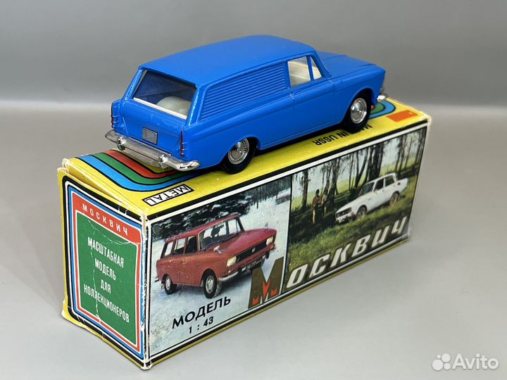 Москвич 434 А6 без ми цвет синий 1983 год