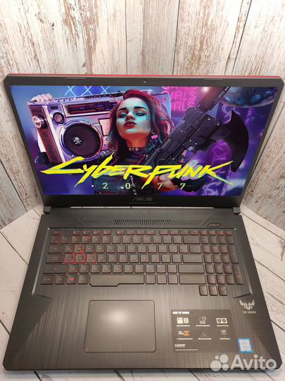 Moнстp Asus 17 Дюйма/SSD/1000GB/GTX 1050 4GB/i5
