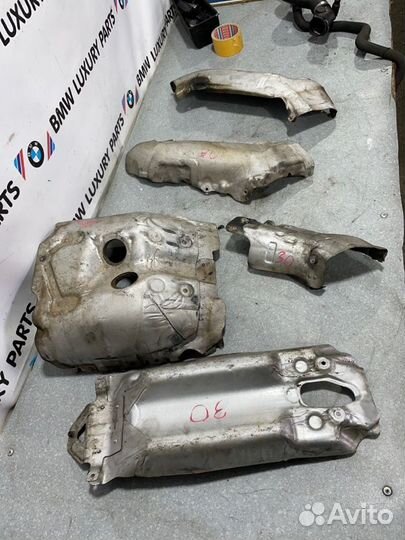 Тепловой экран Bmw 7 F01 N63B44