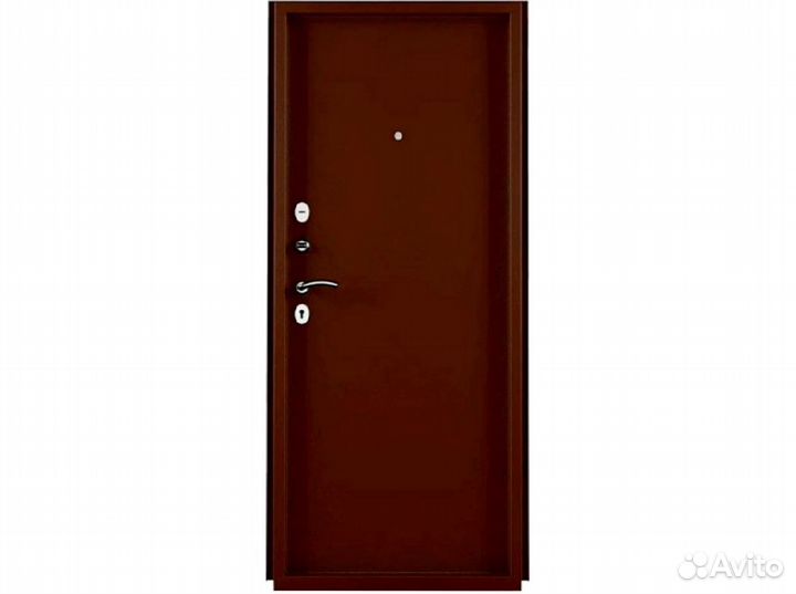 Металлическая дверь с биометрическим замком