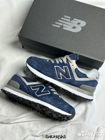 Кроссовки New Balance 574 синие 37-41