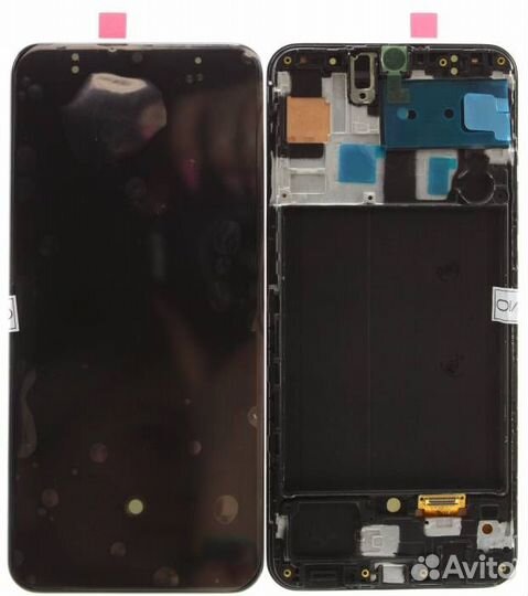 Дисплей для Samsung A50/A50s (A505F/A507F) в рамке